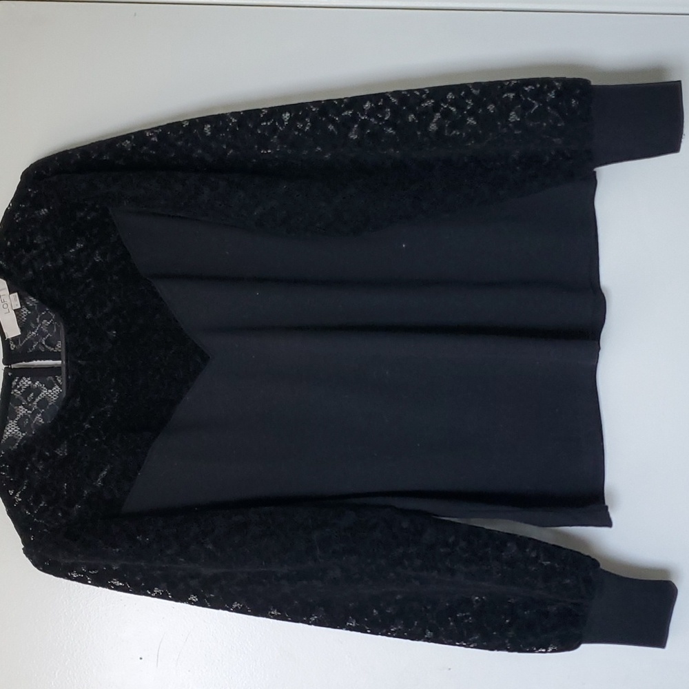 Black Lace Shirt